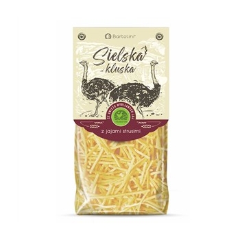 Makaron Semolinowy z Jajami Strusia Krajanka 250g Bartolini